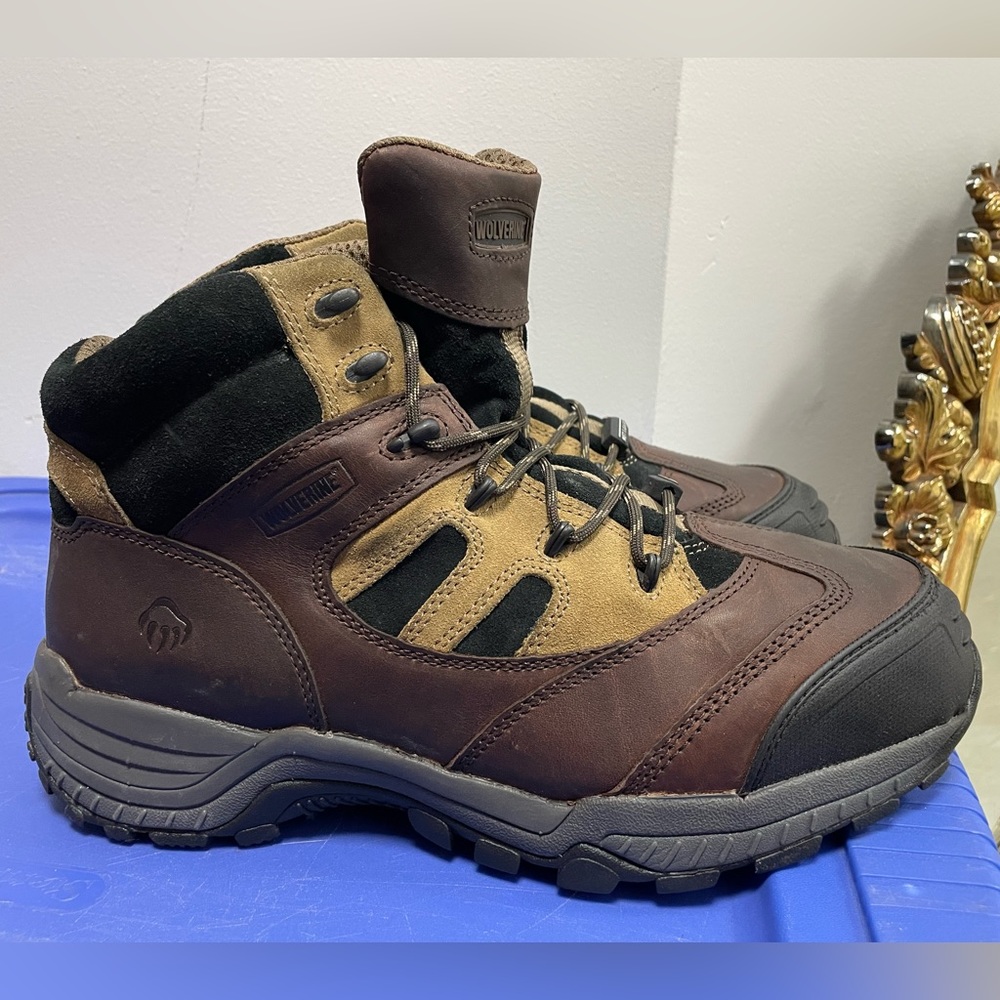 NWOB Wolverine W05094 Kingmont Composite Toe Boot Slip Resistant Metguard - 12 - Picture 5 of 16